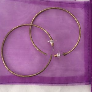Brass Silpada Hoops